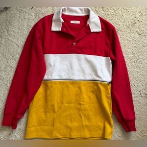 Eggie zip polo shirt